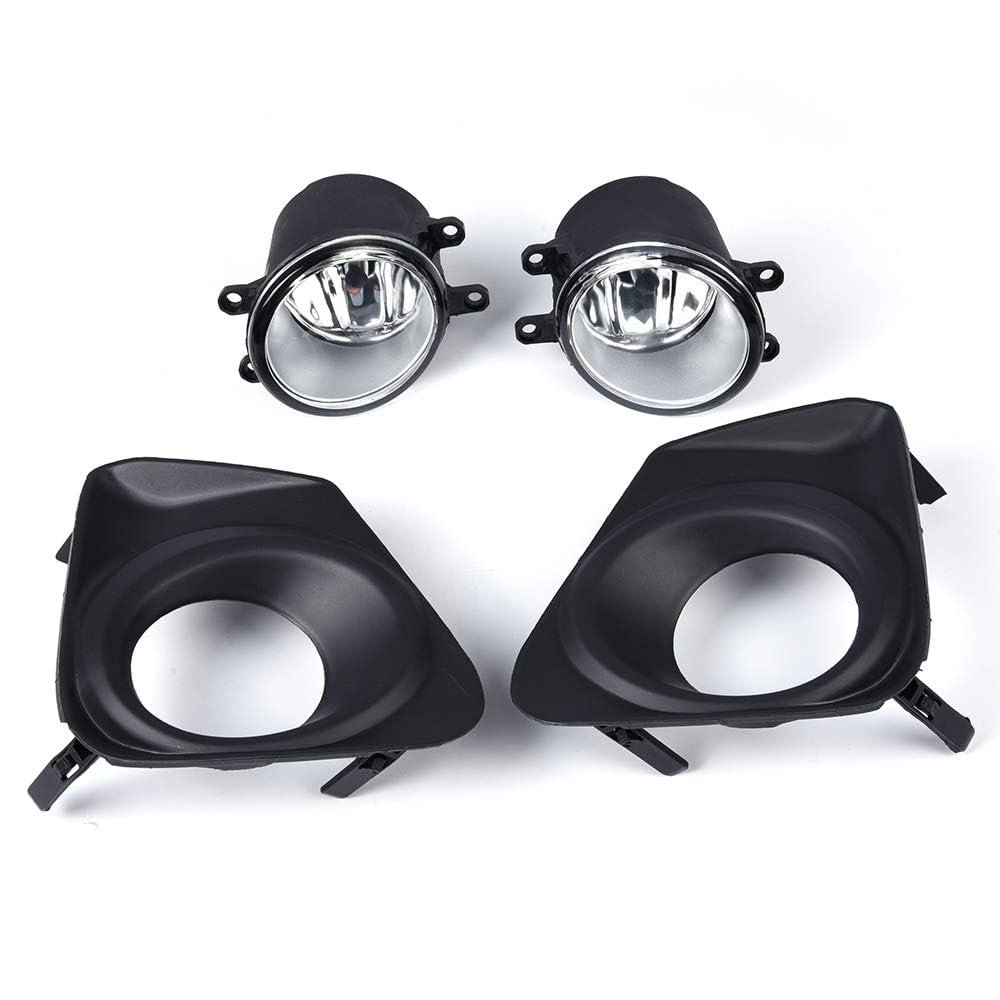 Bumper Fog Lights For 2011-2013 Toyota Corolla Altis Clear Driving Lamps Accessories Driver Passenger Side Pair