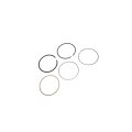 Engine Piston Ring Set For Chevy Silverado 1500 2009 2010 Replacement Part Alx-pau-ac-89018049-cla1 Standard Style Black 