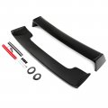Hecasa Rear Trunk Spoiler Wing W Brake Light Compatible With 2002-2007 Subaru Impreza Wrx Sedan 4-door Lip Plastic Painted