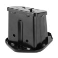 Front Bumper Cover Support Bracket For Honda Civic 2006-2011 Passenger Right Side Ho1067107 Polished Black Steel
