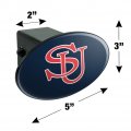 Shippensburg University Secondary Logo Oval Tow Hitch Cover Trailer Plug Insert 2