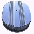 R6320 12 In X 2 Oval Finned Polished Aluminum Air Cleaner Performance Part 