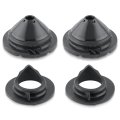 Rear Upper And Lower Coil Spring Insulator 4 Piece Set For Honda Civic 2006 2007 2008 2009 2010 2011 Part Number 52748-sna-a02 