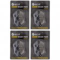Niche Brake Pad Set For Harley-davidson Street 500 Bmw F650st K1600 Front Rear Organic 4 Pack