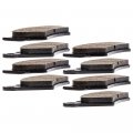 Niche Brake Pad Set For Harley-davidson Street 500 Bmw F650st K1600 Front Rear Organic 4 Pack