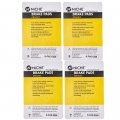 Niche Brake Pad Set For Harley-davidson Street 500 Bmw F650st K1600 Front Rear Organic 4 Pack