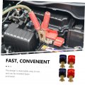 Favomoto 2 Sets Battery Head Terminal Connector Car Quick Release Terminals Plastic Auto Binder