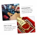 Favomoto 2 Sets Battery Head Terminal Connector Car Quick Release Terminals Plastic Auto Binder