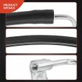 A-premium Front Driver Brake Hydraulic Hose Compatible With Jeep Models Wrangler 2008 2009 2010 Replace 52060045ah