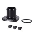 Billet Aluminum Thermostat Housing For 1999 5 2003 Ford Powerstroke 7 3l Leak Proof Seal Cnc Precision Machined Black 