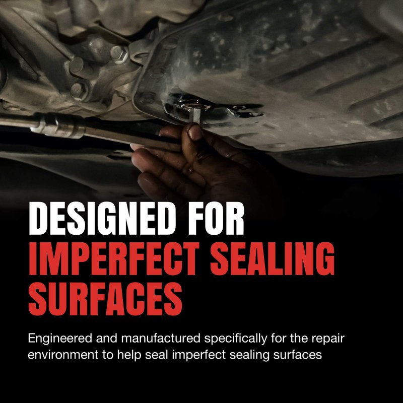 Os 30697 R Oil Pan Gasket Set Molded Rubber Replacement For Imperfect Sealing Surfaces Prevents Overtightening And Splitting