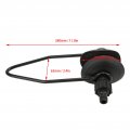 Tissting Motor Flusher Black Single Tube Round Head Strong Cleaning Power Universal Boat Muffs For Yacht Marine Accessories