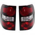 Set Of 2 Tail Light For 2006-2010 Ford Explorer Eddie Bauer Left Driver And Right Passenger 