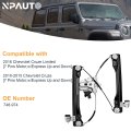 Npauto Front Left Driver Side Power Window Regulator With 7-pin Motor Replacement For 2010 2011 2012 2013 2014 2015 Chevy Cruze