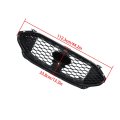Front Bumper Grille Honeycomb Gloss Black Replacement For 2019-2022 Edge St Sport 4door