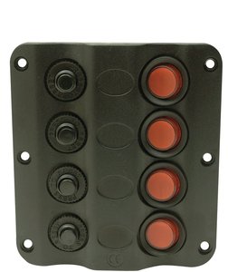 Led 4 Gang Circuit Breaker Panel