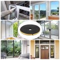 Uxcell Weather Stripping 5 8 W X 64 T 26ft L Adhesive Door Window Seal Strip Foam Tape For Doors Insulation