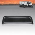 Window Deflector And Sun Visor For All Flat Sided Recreational Vehicle 12-17 Inch Wide Impact-resistant Smoky 