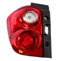 Tail Lamp Light Replacement For Chevy Equinox 2010-2015 Red Lens Driver Side Halogen Brake Outer 20841505