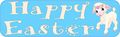 10in X 3in Lamb Happy Easter Magnet Car Door Magnetic Truck Sign By Stickertalk 