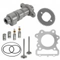 Caltric Cylinder Head Rebuild Kit Complete Compatible With Honda Fourtrax Trx300 4wd 2wd 1991 1992 1993 1994 1995 1996 1997