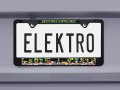 Marvin Black License Plate Frame