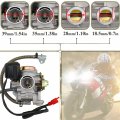 Glenparts Pd18j Carburetor For 49cc 50cc 4 Stroke Gy6 139qmb 139qma 50qt Engines Metal Cap 2-pin Male Electric Choke Chinese