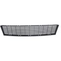 Front Bumper Cover Grille Ford Explorer 2011 To 2015 Matte Black Plastic With Tow Package Replacement For Fo1036142 