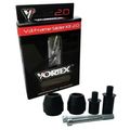 Vortex V3 2 0 Frame Slider Kit No Modification For 13-17 Kawasaki Ex300 