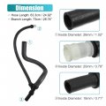 X Autohaux Radiator Surge Tank Outlet Hose 15834772 15834773 For Cadillac Escalade Chevrolet Avalanche Silverado Suburban Tahoe
