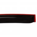 Ocpty 4pcs Side Window Deflector Rain Shade Visors Fit For 2003-2008 Toyota Corolla Tape On Visor