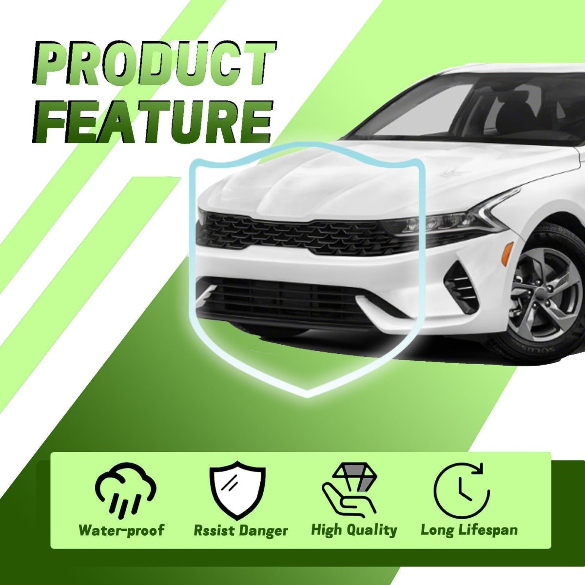 Black Radiator Grill Insert Upper Front For Kia K5 Gt Line Sedan 2021 2022 2023 Replace 86351l3300 86351-l3300