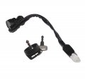 New Ignition Key Switch Fits Kawasaki Brute Force 750 4x4i Eps Kvf750 Kvf-750 2012-2017