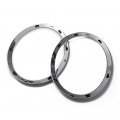 Pair Chrome Front And Rear Left Right Headlight Tail Light Trim Rings Bezel Compatible For 2014-2021 Bmw Mini Cooper F55 F56