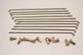 Spoke-assembly With Nipple Inner Genuine Kawasaki Motorcycle Atv Part Rp 