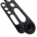 Httmt Mt284-006- Adjustable Rear Lowering Kit Lowers Suspension 3 5 Black Compatible With Suzuki Kawasaku Arctic Cat