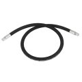 4 Ft Pressure Washer Whip Hose Swivel 3 8 Npt Solid And M22 Female 4000 Psi Max Working Flexible Non Kink Synthetic Rubber 