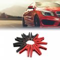Uxcell 10pcs 100a Red Black Battery Insulated Test Clips Alligator Clamps Clip For Car