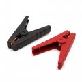 Uxcell 10pcs 100a Red Black Battery Insulated Test Clips Alligator Clamps Clip For Car