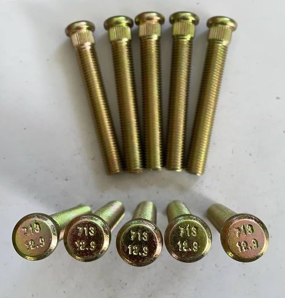 Wantone Racing 10pcs Extended Wheel Stud M12x1 5 3 25 In Length Replacement For Gm Chevrolet Camaro Corvette Ford Fusion Escape