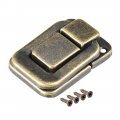 Toggle Catch Lock 40mm Retro Decorative Bronze Hasp W Screws For Suitcase Chest Trunk Latch Clasp Pack Of 4 