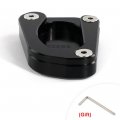 Motorcycle Side Stand Enlarger Fit For 2023 2022 2021 Versys-x 300 2017-2023 Kickstand Shoes Extension Plate Black