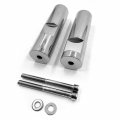 Motorcycle No Cut Chrome Frame Slider Crash Protector For 2006 2007 2008 Kawasaki Zx14 Zx14r P N Mt219-043a-cd 