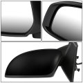 Mi1320146 Factory Style Driver Left Side Mirror Manual Folding Power Adjust Compatible With Mitsubishi Lancer 15-16 Paint To