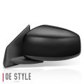 Mi1320146 Factory Style Driver Left Side Mirror Manual Folding Power Adjust Compatible With Mitsubishi Lancer 15-16 Paint To