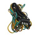 25ft 4 Wire 4-flat Trailer Light Wiring Harness Extension Kit With 18 Gauge White Ground For Trailers O-016 