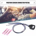 Motoforti Crankshaft Position Sensor Connector Pigtail Plug Crank Wire Harness For Nissan Frontier Plastic Black 1 Set