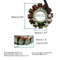 Motorcycle Generator Stator Coil For Suzuki Rmz250 2010 2013 And Rmz450 2008 2012 Replacement 32101-28h00 32101-28h10