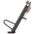 Motorcycle Kickstand For Dirt Bike Iron Side Stand With Spring And Hardware Screws 18cm Total Length Black Color 