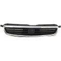 Honda Civic Grille Assembly 1996 1997 1998 Chrome Shell With Painted Black Insert Sedan Plastic Ho1200124 71121s04000 